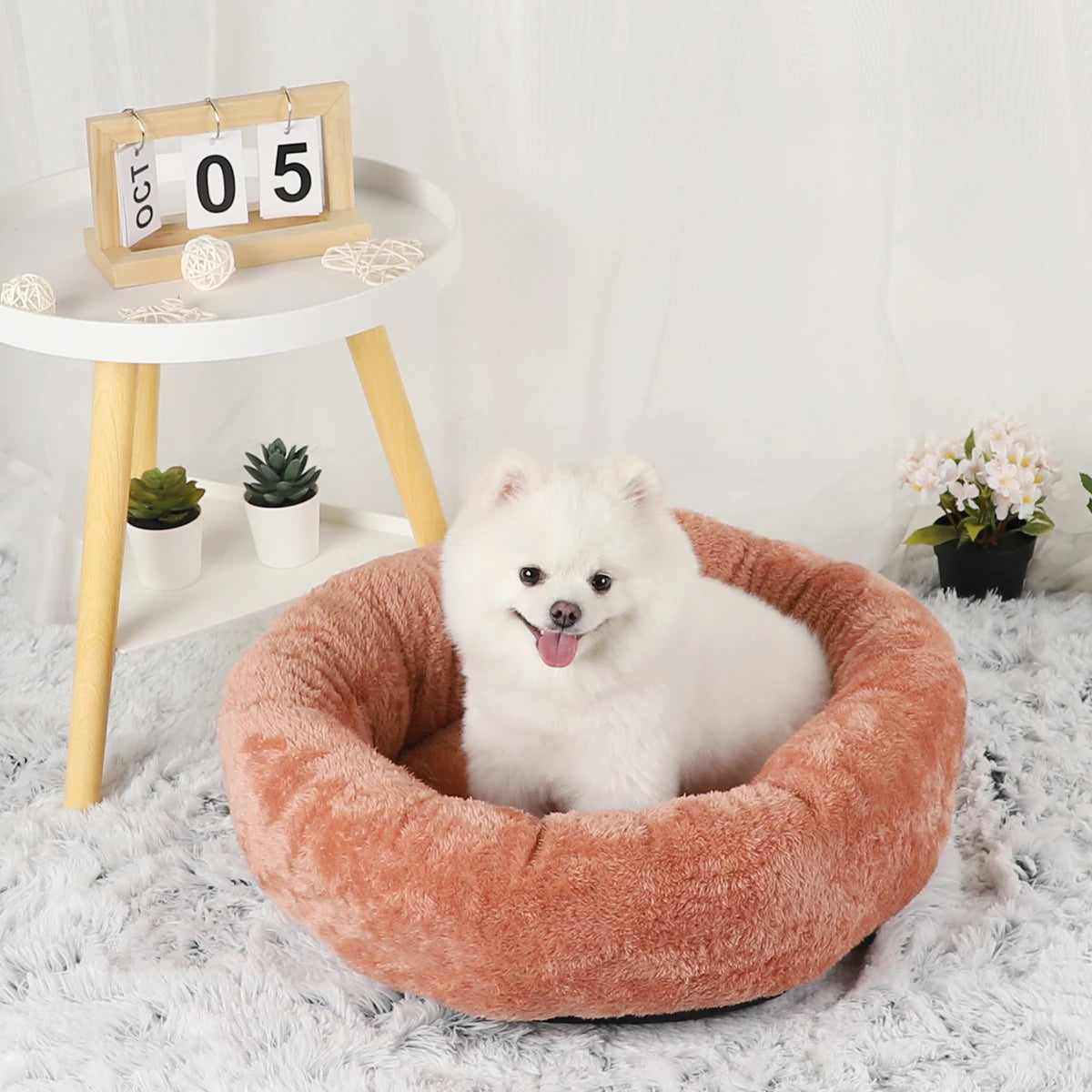Norvo | Fluffy Hund Puter Bed