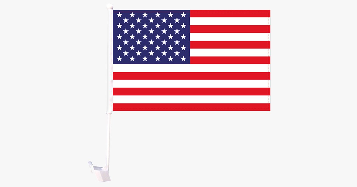 Norvo | USA-Flagg-Vindu-Flaggstang-Dekorasjon – Vis Din Kjærlighet for Nasjonen!