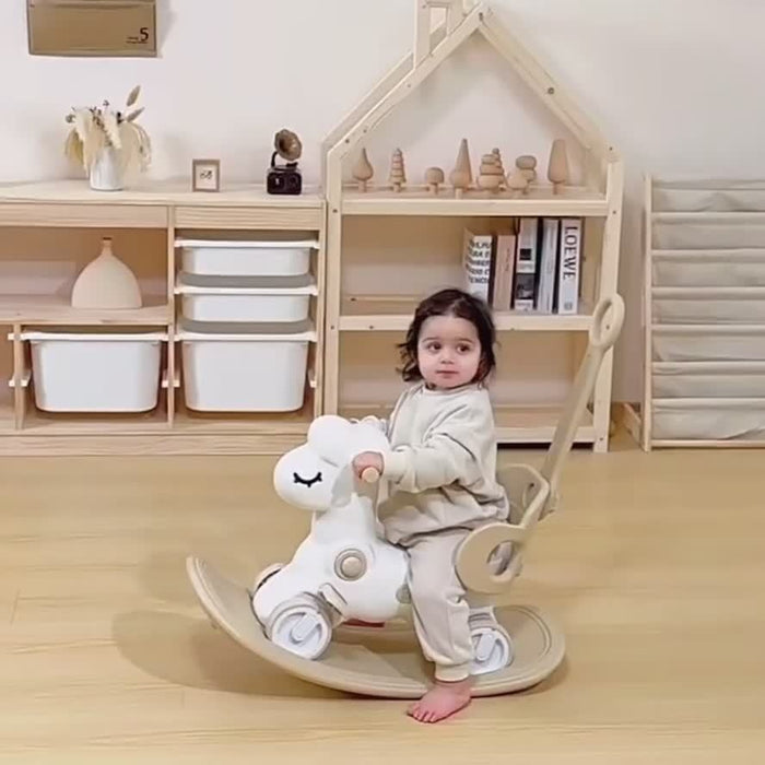 Norvo | Twist & Ride: 2-i-1 Baby Rugghest og Balansesykkel - Trygt og Morsomt Leke جہازی