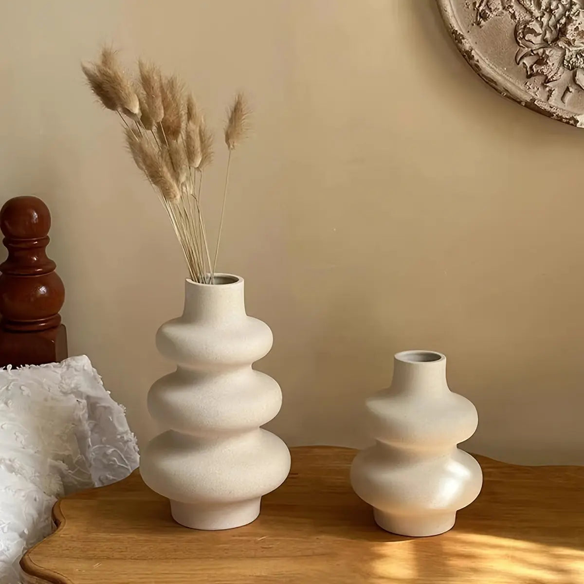 Norvo | VortexCeramic - Spiralformet Vase