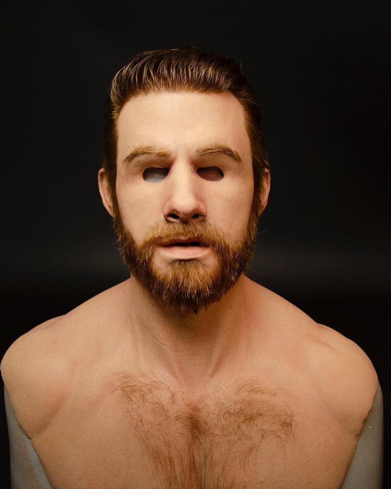 Norvo | Creepy Old Man Maske – Realistisk Latex Halloween Maske for Voksne