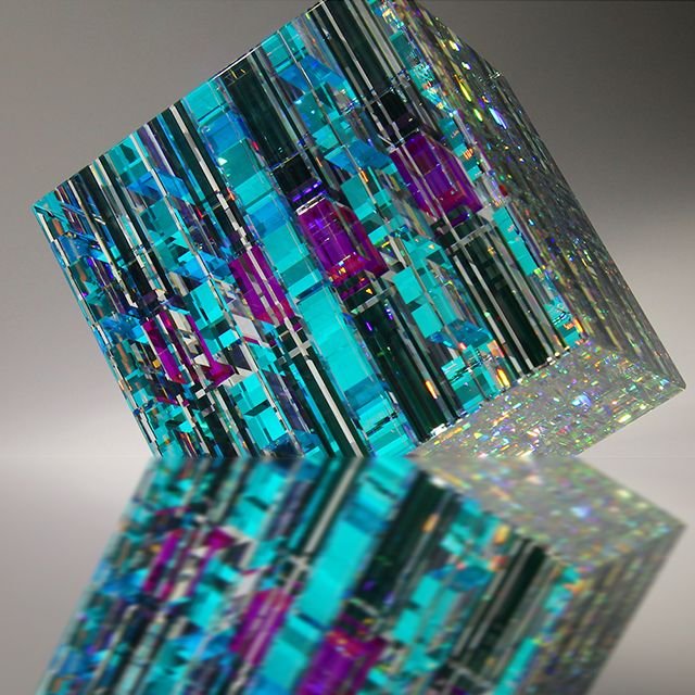 Norvo | Fantasy magisk chroma kube kunst dekorasjonsornamenter