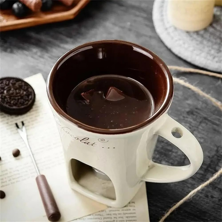 ChocoFondue - Elegant bolle for smeltbar sjokolade og ost Norvo