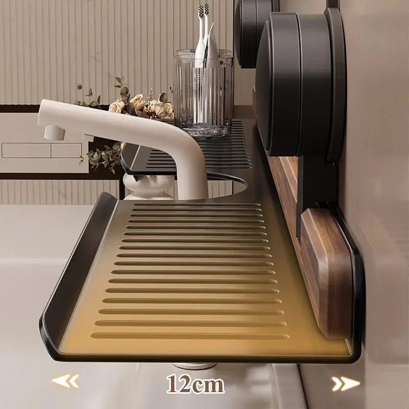 Norvo | FlexiHold Premium Hylle — Ikke mer kaos og stil som gjør vasken din til høydepunktet