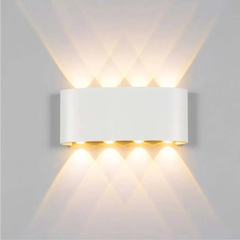 Norvo | Vegglampe Moderne Hvit LED Vanntett Lampe