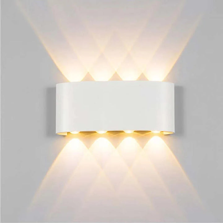 Norvo | Vegglampe Moderne Hvit LED Vanntett Lampe