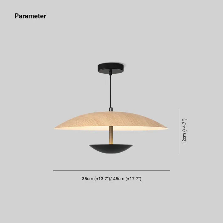 Norvo | Pendellampe Moderne To-farget Design Ø35 og Ø45 cm