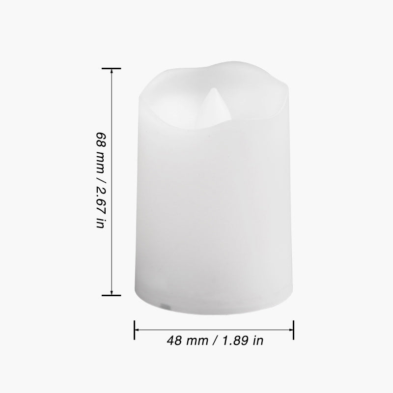 Norvo | Fjernkontroll Fargerik Elektronisk Stearinlys