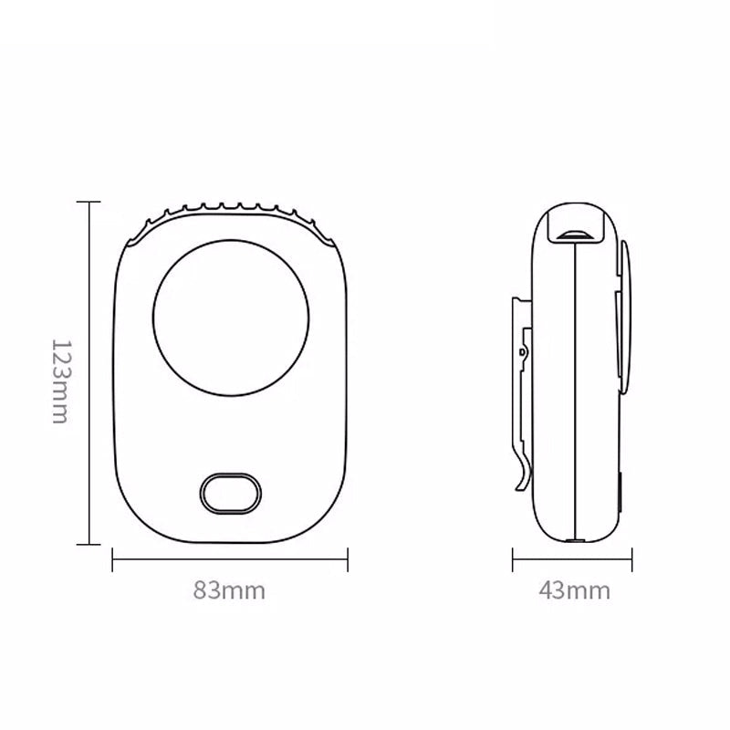 Bærbar USB-vifte | Norvo