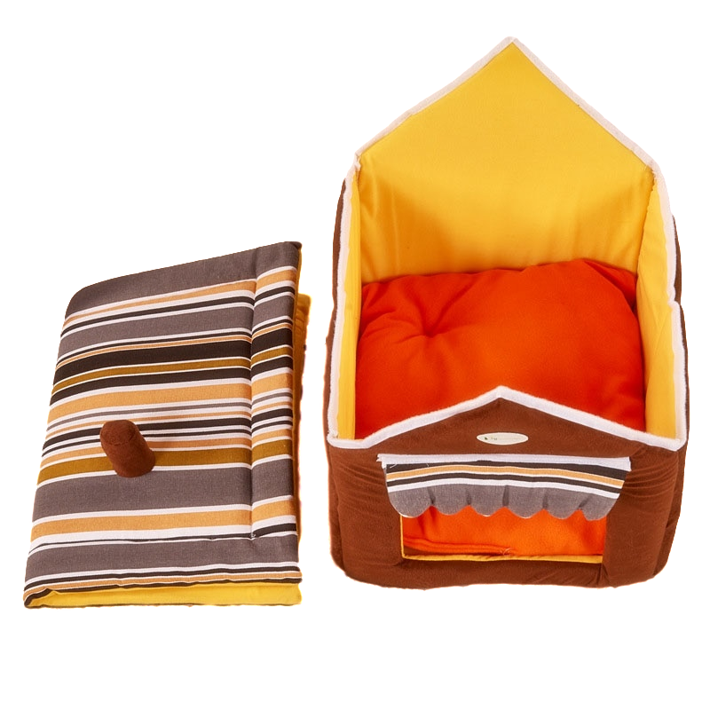 Norvo | Innendørs Hundehus/Kattehus Hundeseng/Katteseng Kjæledyrseng For Små-Middels Store Dyr