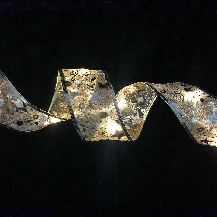 Norvo | LED Lys Hot Stamping Dobbeltlag Bånd Juledekorasjoner