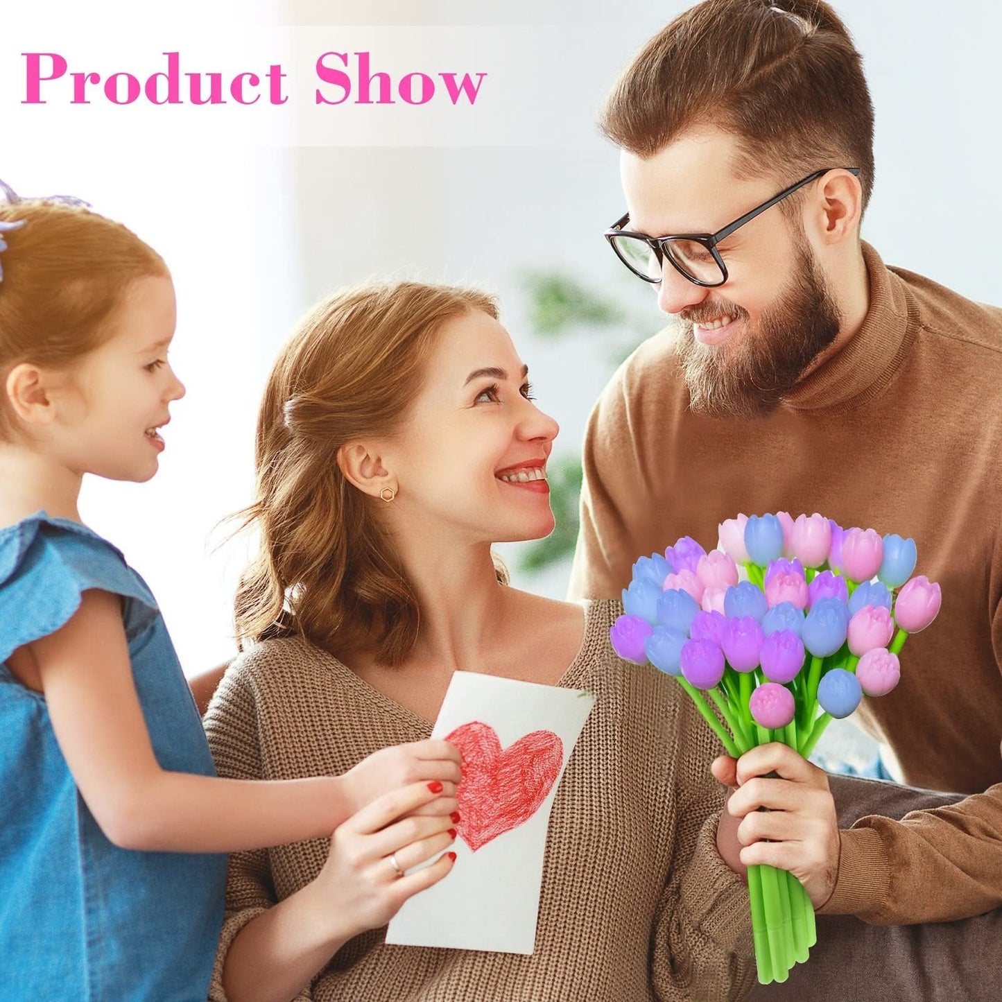 Norvo | Fargeforandrende tulipan kulepenner (sett med 6)