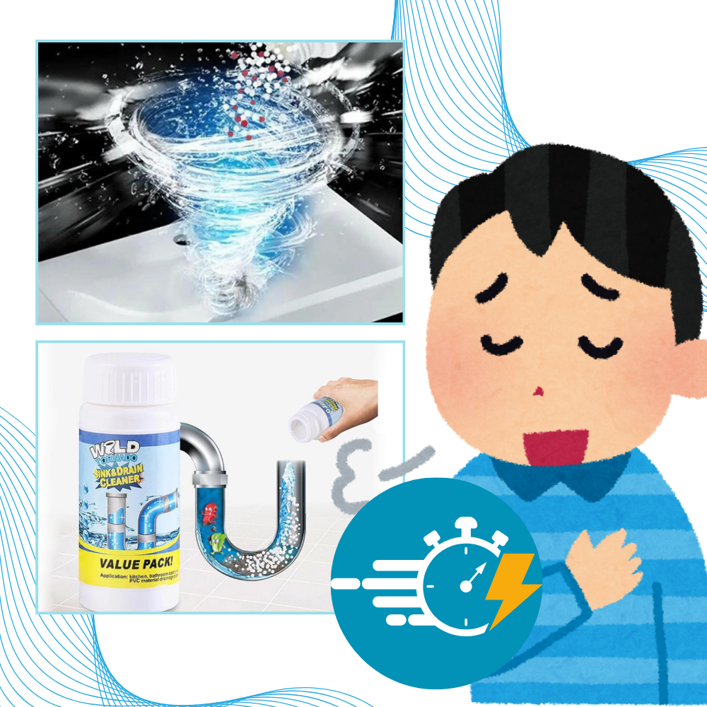 Hurtigvirkende Rensemiddel for Tette Avløp