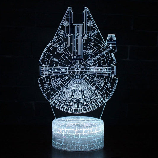 Norvo | 3D Lampe Star Wars Millennium Falcon