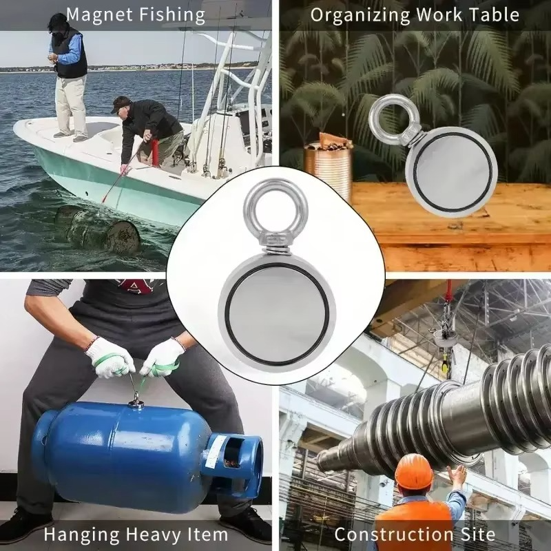 Norvo | Ultimate Dual-Sided Magnet Fishing Kit med holdbar bæreveske