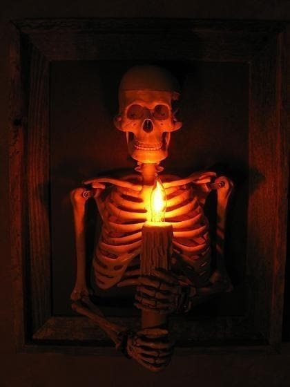 Norvo | Haunted house hodeskalle halloween dekorasjon