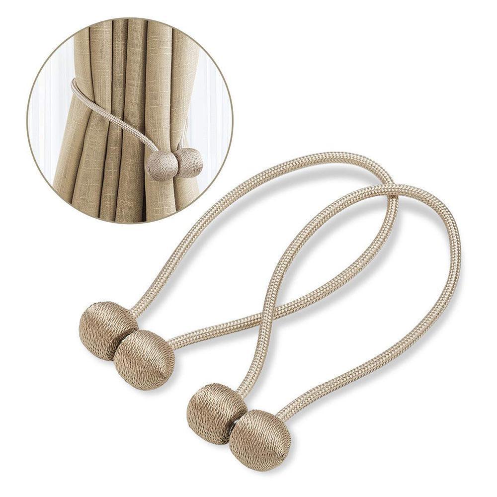 Norvo | Elegant Magnetisk Gardinbøyle, 2 PC