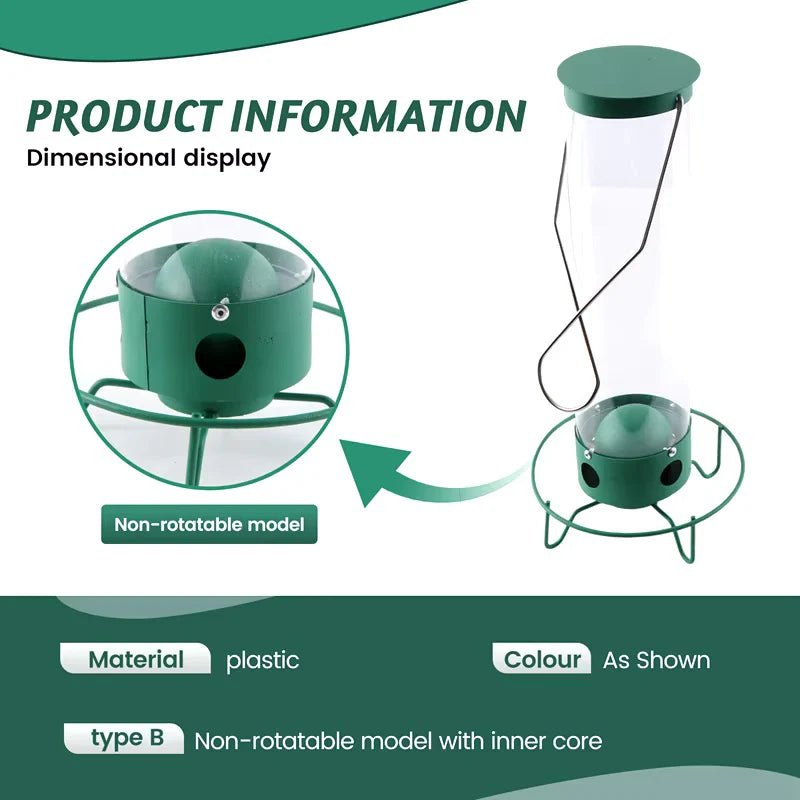 Norvo | FEEDERGUARD – Egern-sikker fuglehus for hagen
