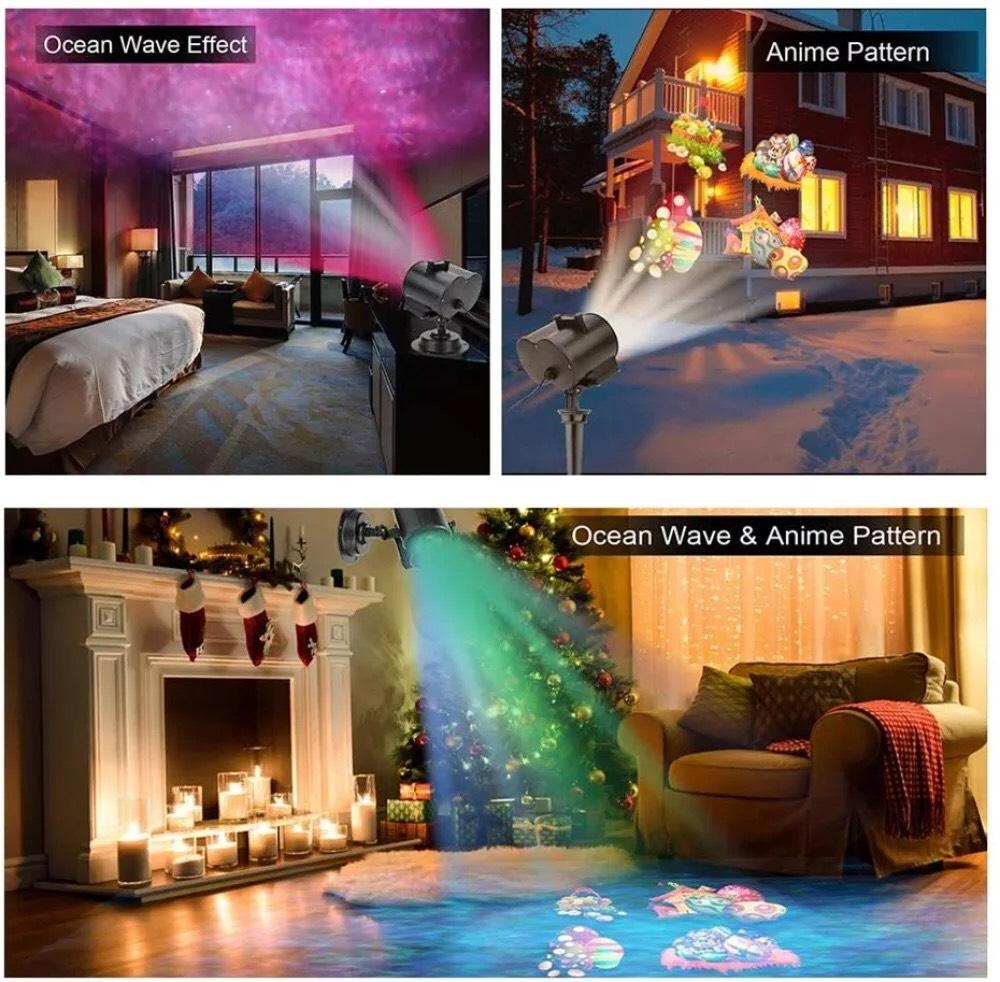 Norvo | Utendørs projektørlysutstilling for juledekorasjoner