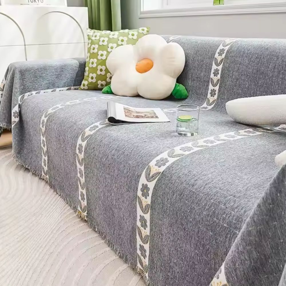 Norvo | Flourish Leaf Sofa Cover