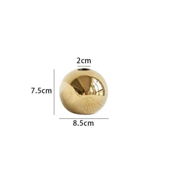 Norvo | Golden Ball Vase