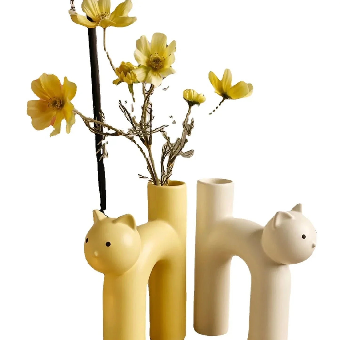 Norvo | Matte Kattunge Blomster Vase