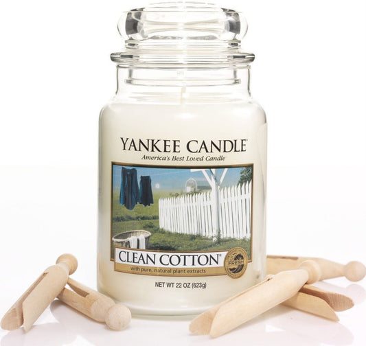 Norvo | 22oz Ren Bomull Yankee Candle