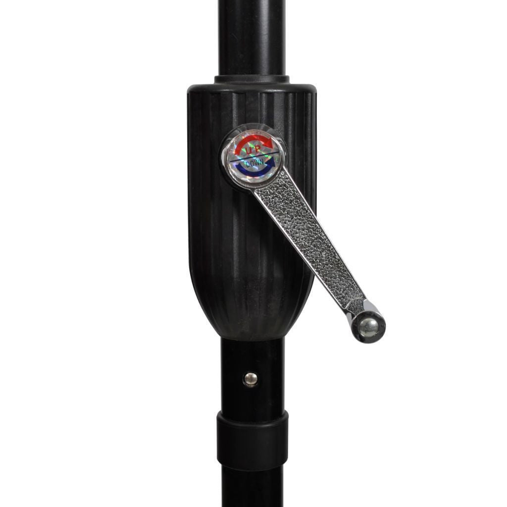 Parasol Grønn 3m Stål Stang