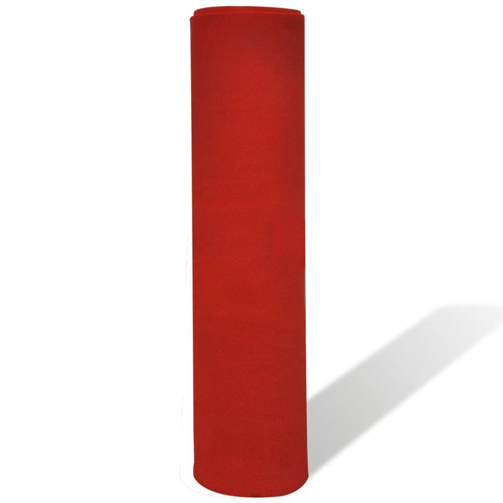 Norvo | Ekstra tung rød teppe 1 x 5 m - 400 g/m2