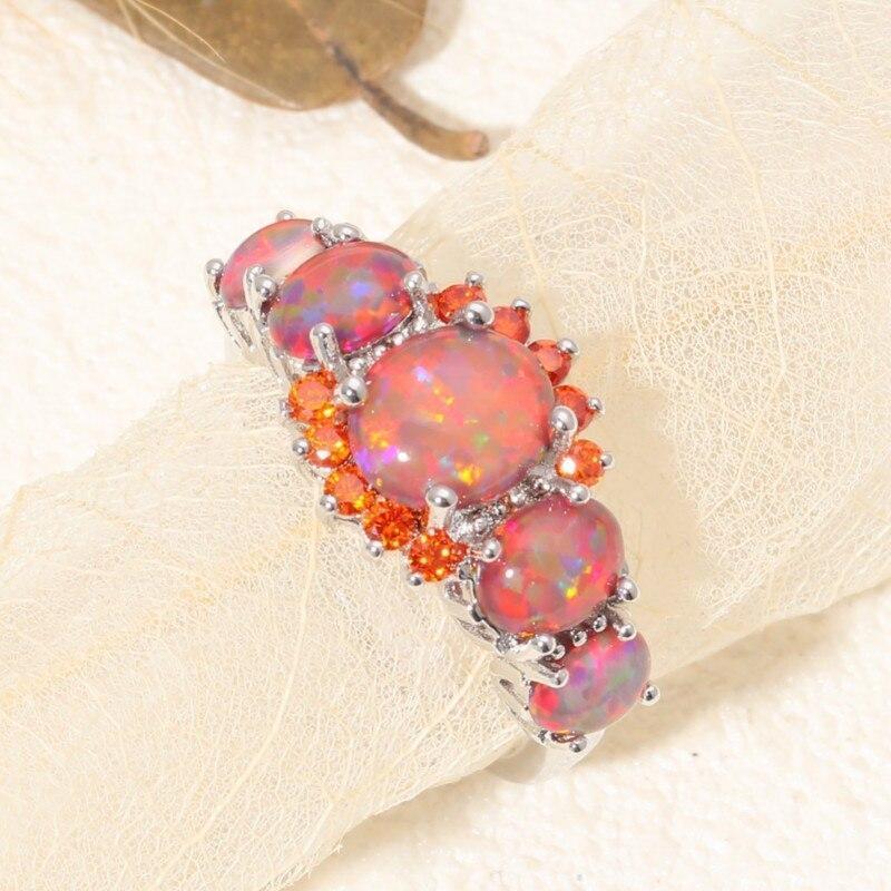 Norvo | Fire Opal Granat Ring