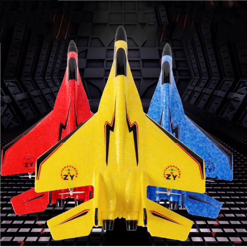 Norvo | Barn Fjernkontroll Legetøysfly med Gyroskop