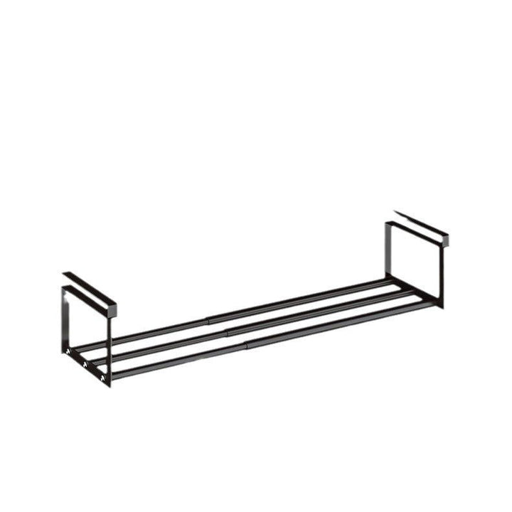 Norvo | FlexFit Hylleforlengelse – Justerbar Skoskaporganisator – Plassbesparende Oppbevaringsløsning – Verktøyløs Montering – Passer 40–65 cm