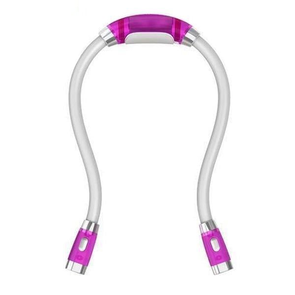 Norvo | FlexiGlow – Fleksibel LED Nakke Lampe for Strikking, Håndverk & Lesing