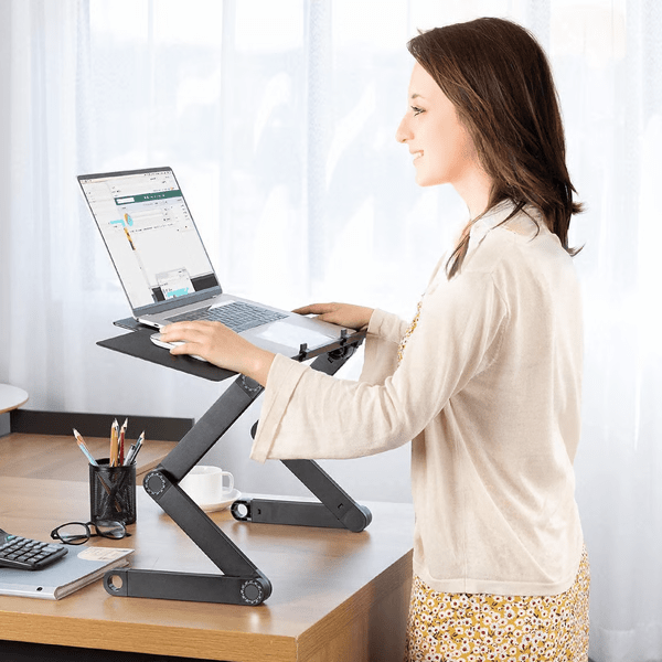 Norvo | FLEXSTAND 360 – Ergonomisk laptop stativ for sunt og fleksibelt arbeid