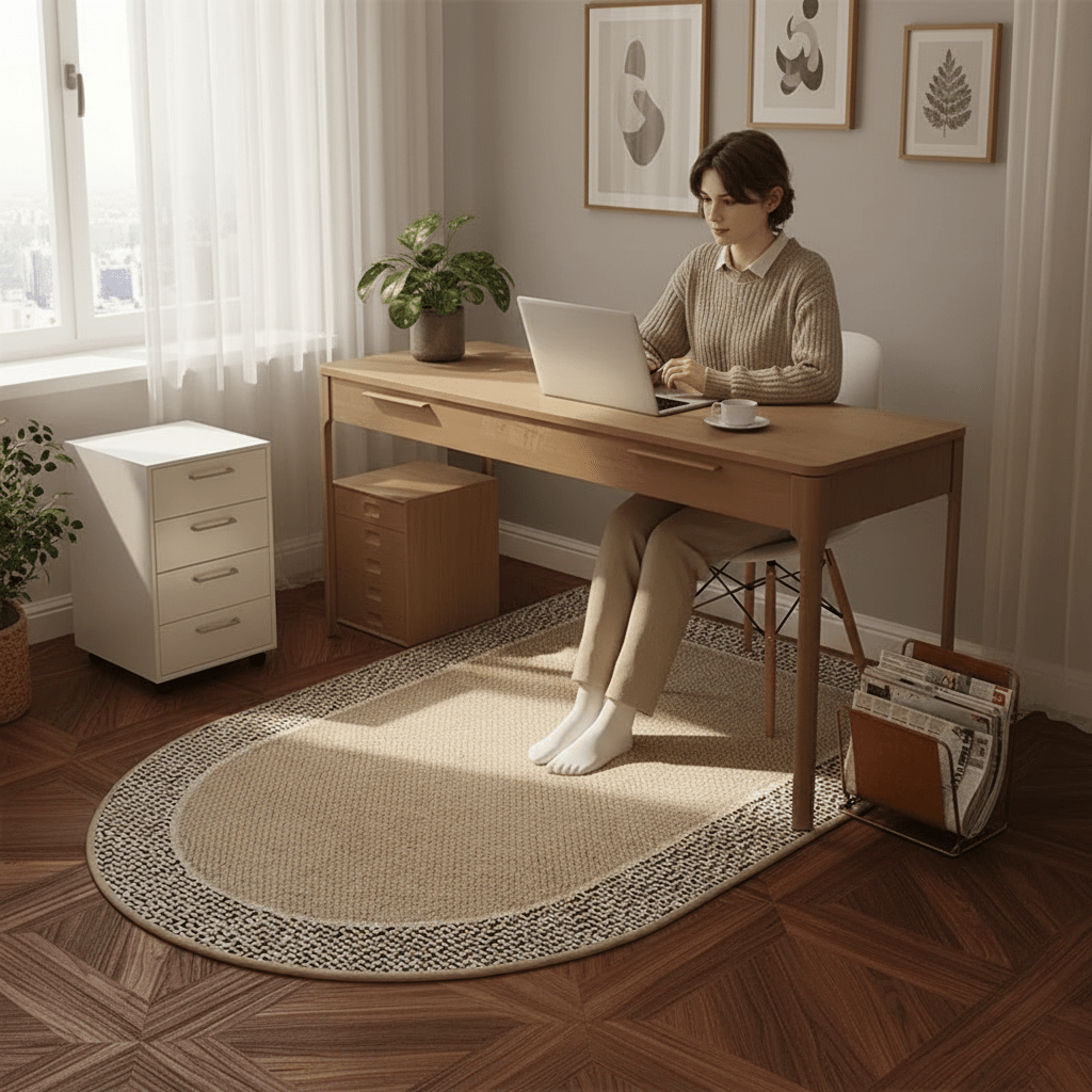 Norvo | FLOORSAFE MAT – Gjennomsiktig Gulvbeskyttelsesmatter for Kontorstoler