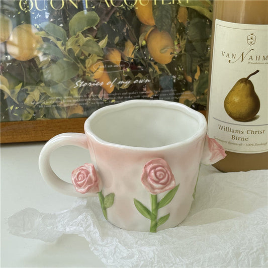 Norvo | Frendorf 3D Floral Håndmalt Krus