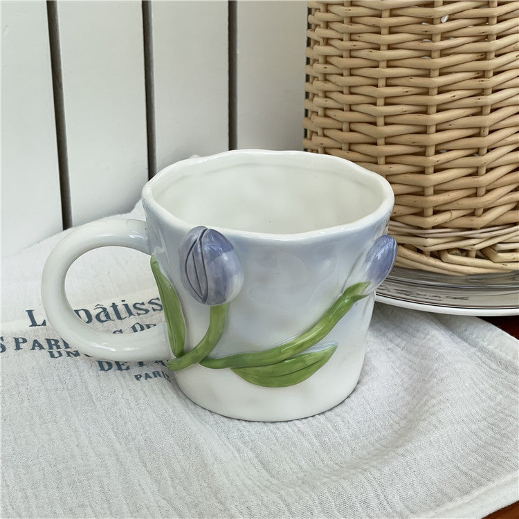 Norvo | Frendorf 3D Floral Håndmalt Krus
