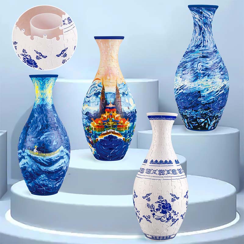 Norvo | 3D Kunst Puslespill Vase