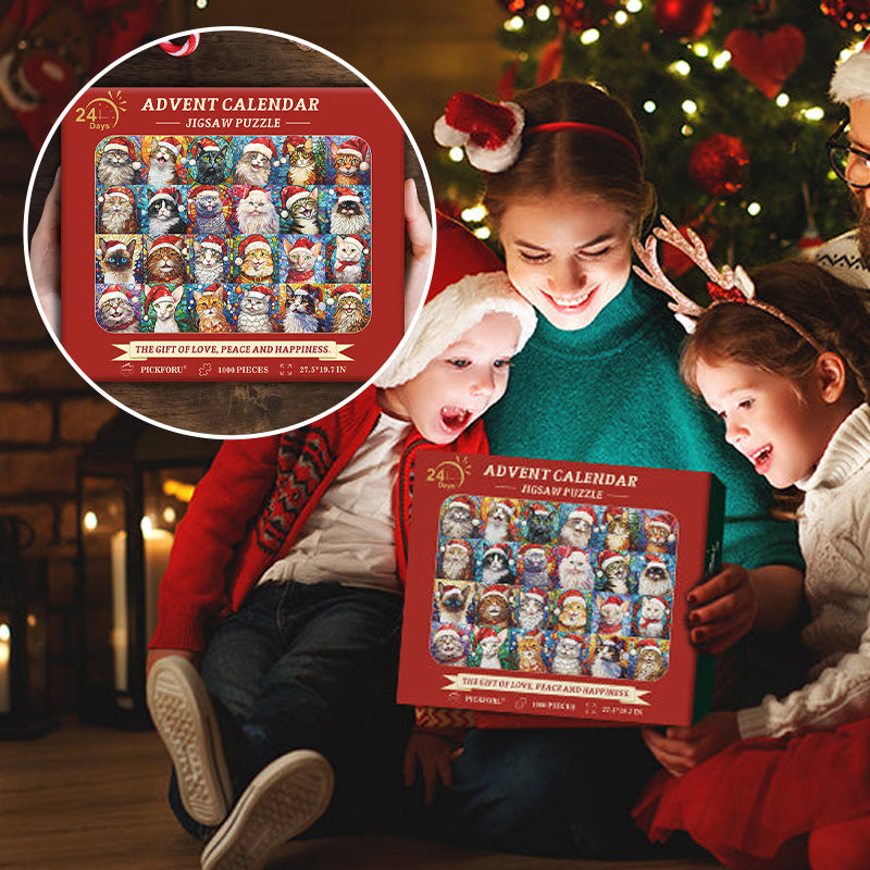 Norvo | Julekatter Adventskalender Puslespill