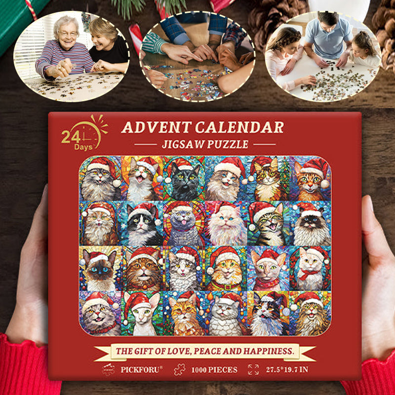 Norvo | Julekatter Adventskalender Puslespill
