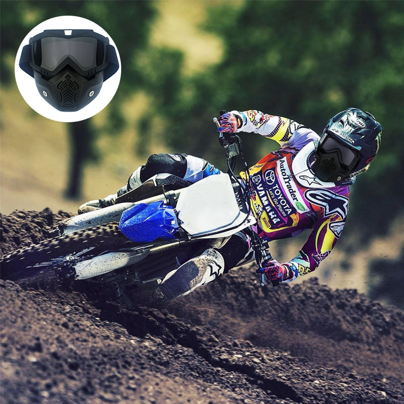 Norvo | Harley Retro Utendørs Ride Maske