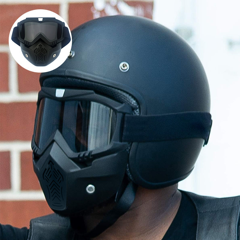 Norvo | Harley Retro Utendørs Ride Maske