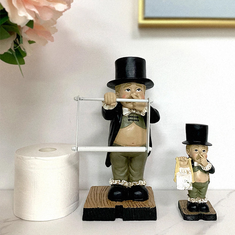 Gentleman papirhåndkleholder dekorasjon | Norvo
