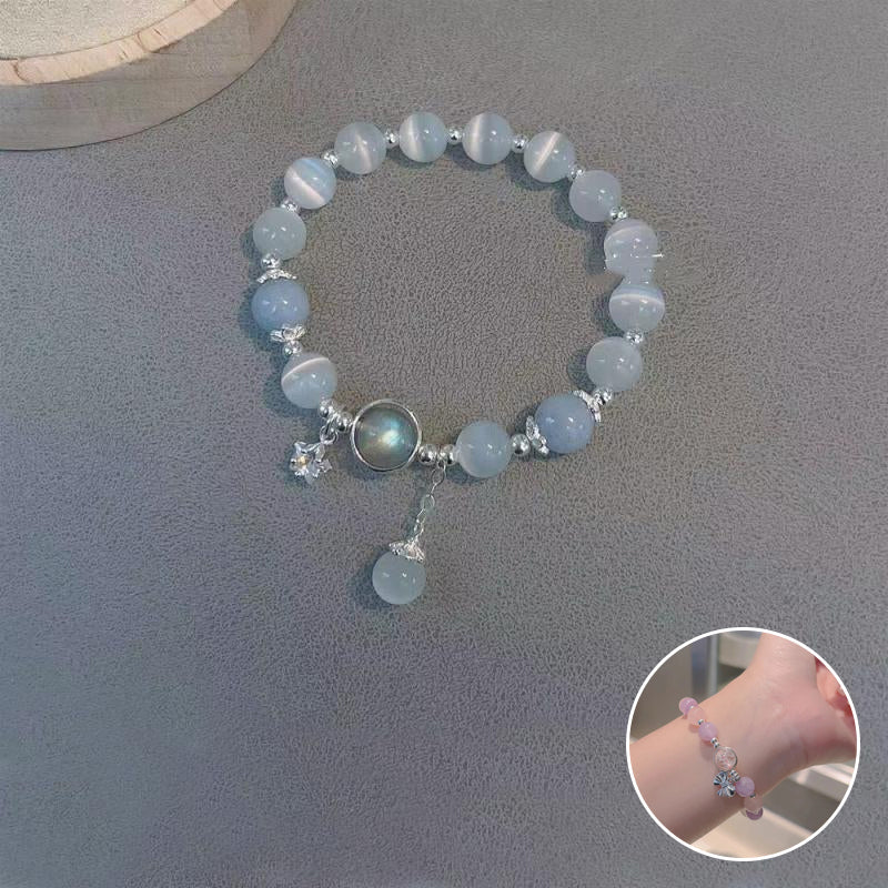 Norvo | Imitert Kattøyekrystall Sommerfugl Armbånd