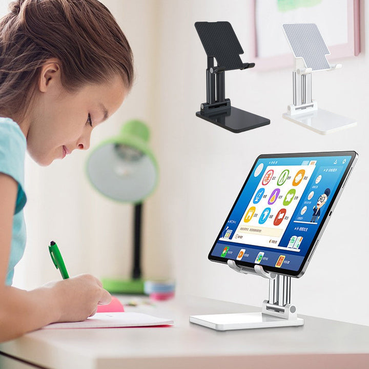 Norvo | Justerbar Ergonomisk Sammenleggbar Tablet/Telefon Stativ