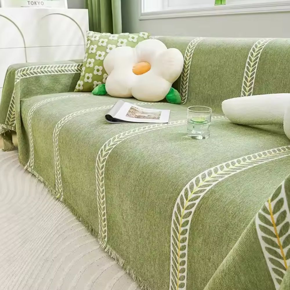 Norvo | Flourish Leaf Sofa Cover