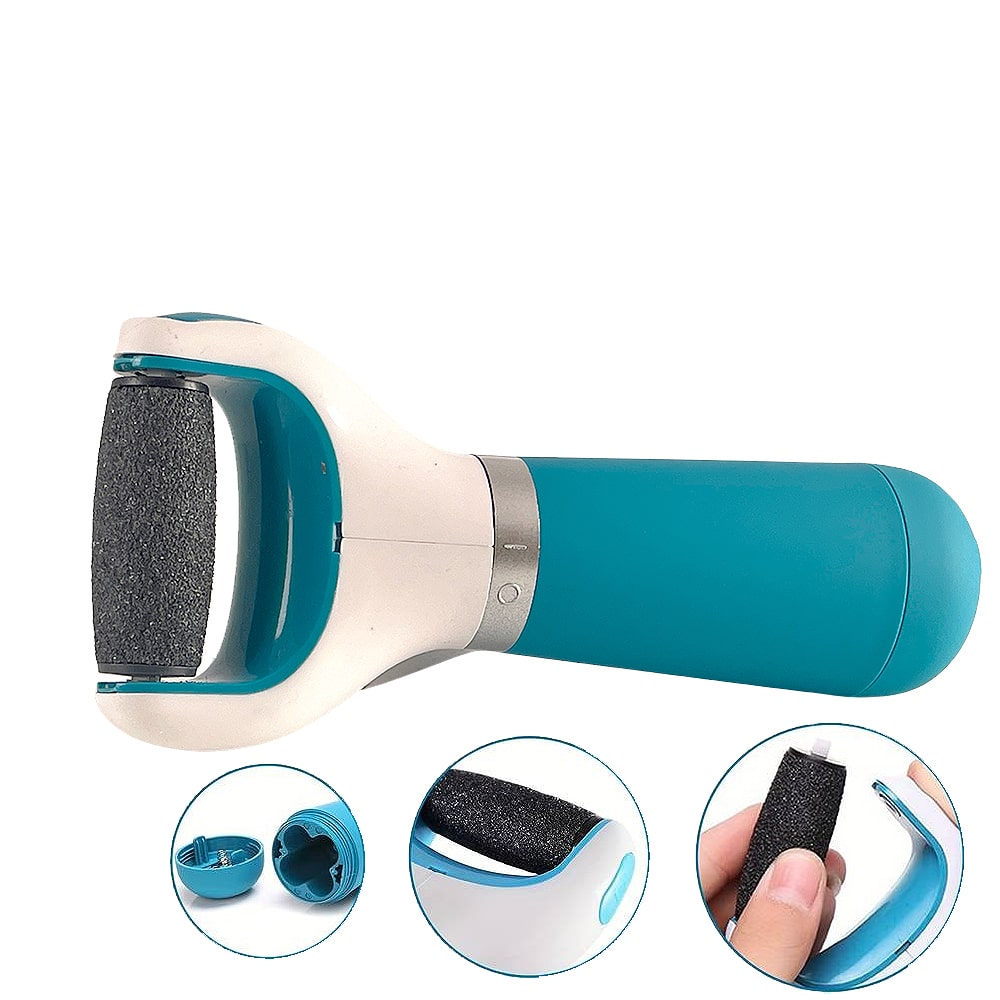 Norvo | SoftFoot Elektrisk Fil – Pedikyr Enhet med Diamant Hode for Fjerning av Calluser