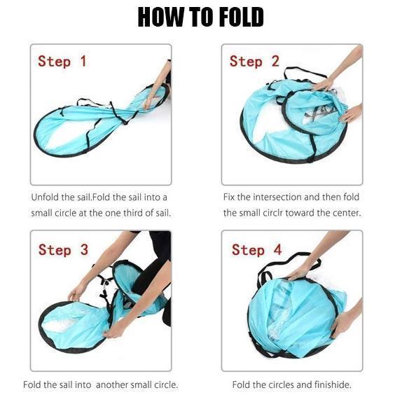 Norvo | Sammenleggbar kajakk vindseil