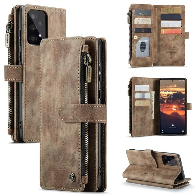 Norvo |  Lær Wallet Case for Samsung Galaxy A-Serie