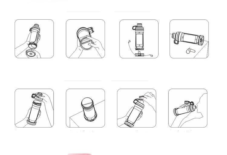 Norvo | Trening iPhone Oppbevaringsflaske